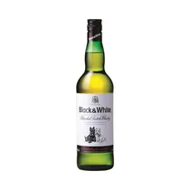 Whisky Black & White Blended Scotch Whisky Sin Caja 1L