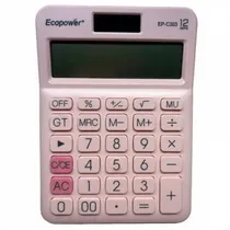 Calculadora Ecopower EP-C303 - Rosa