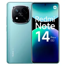 Celular Xiaomi Redmi Note 14 Pro+ 5G 256GB 12GB Ram Dual Sim 6.67"- Verde(Software Chinês)