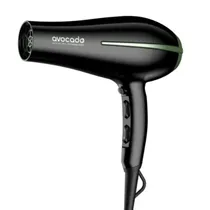 Secador de Cabelo Gama Avocado / 2200W / 220V - Preto/Verde