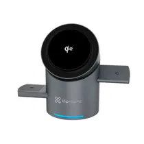 Cargador Wireless Klip KDC-400 Powerdesk Spin 3 En 1 - Black (Caja Fea)