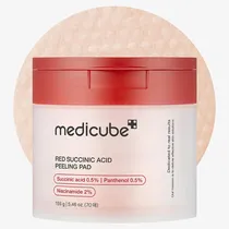 Medicube Red Succinic Acid Peeling Pad 155G 70 Pads