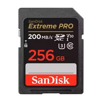 Cartão de Memória Sandisk Extreme Pro SDSDXXD-256G-GN4IN - 256GB - SD - 200MB/s