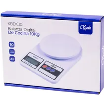 Amostra Balanca Digital Krab KBDC10 10KG Branco 005796