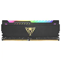 Memória Ram Patriot Viper Steel DDR4 8GB 3200MHZ RGB - Preto (PVSR48G320C8)