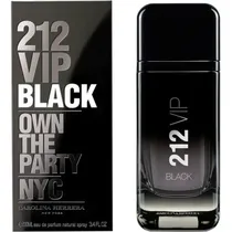 Perf Masc Carolina Herrera 212 Vip Black Edp 200ML