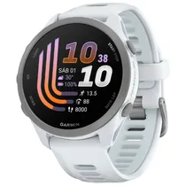 Smartwatch Garmin Forerunner 170 Music 010-03920-11 de 42.6MM com Amoled 1.2 / 4GB / GPS / 5 Atm / Wi-Fi - Whitestone