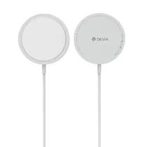 Carregador Magnético Smart Series 3 En 1 para iPhone, Reloj Y Auriculares V5 (15 W) (Blanco)