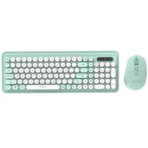 Kit Teclado + Mouse FTX Sem Fio (FTXGK02) - Green (Espanhol)
