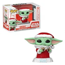 Funko Pop Star Wars Mandalorian Holiday Grogu 747