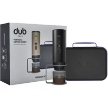 Cafeteira Portátil Dub DBCM Premium Kit 3 En 1 USB-C - Black