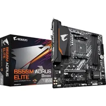 Placa Mãe AM4 Gigabyte B550M Aorus Elite HDMI/DVI/DDR4