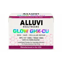 Alluvi Glow GHK-Cu 10/10/50MG + 2ML Agua Bacteriostatica