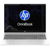 Notebook HP Omnibook 5 16-BC1052WM AMD Ryzen 5 8540U Tela 2K 16.0" / 8GB de Ram / 512GB SSD / WIN11HOME - Prata (Inglês)