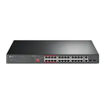 TP-Link Hub Switch 24P TL-SL1226P 2*Giga 2*SFP GB 24*10/100MBPS Poe+