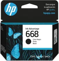 Cartucho de Tinta HP (668) 7FP37VL 3ML Negro (2975)
