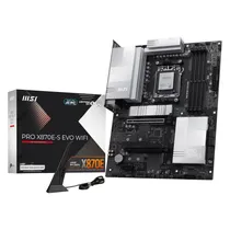 Placa Mãe MSI Pro X870E-s Evo Wifi DDR5 Socket AM5 Chipset AMD X870E ATX
