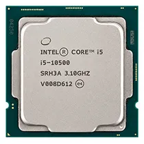Processador Intel Core i5 10500 Socket LGA 1200 / 3.1GHZ / 12MB - OEM
