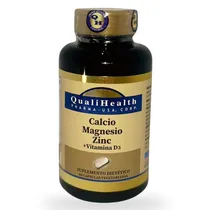 Qualihealth Calcio Mag Zinc Vitamin D3 60 Caps