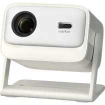 Projetor Wanbo Vali 1 Pro 900 Lúmens Full HD Google TV Wifi - Bege