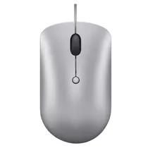 Mouse Lenovo 540 - com Fio - 2400 Dpi - 4 Botões - Cinza