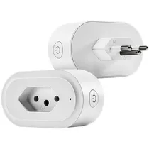 Adaptador de Tomada 4LIFE FLP16ABR Smart Plug Pro Branco