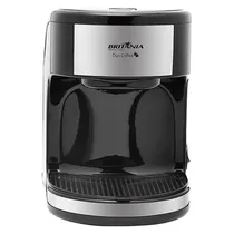 Britania Cafetera Duo Coffee Inox 0.25L 2 Tazas/5NIVEL/220V Negro