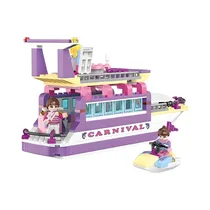 Juguete de Construcción Cogo Girls 4508 Cruise Shid 318 Piezas