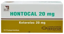 Hontocal Ketorolac 20MG (10 Comprimidos)