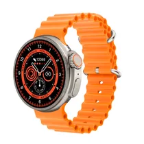 Relogio Smartwatch Laxasfit GT 10 / 48MM / 8 En 1 / com Bluetooth + 8 Pulseiras - Dourado