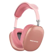 Fone de Ouvido Megastar HPV04BTP - Bluetooth - Rosa