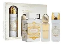 Perfume Lattafa Kit Badee Al Oud Honor & Glory Set 3 - Feminino