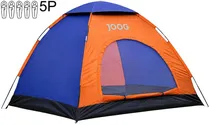 Barraca de Camping para 5 Pessoas - Joog CT-J5P-Og
