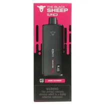 Vaper Descartavel The Black Sheep Slim 15K Cherry Raspberry