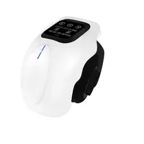 Massageador de Joelho More Fitness MF-09 - Tela LED - Recarregável - Branco