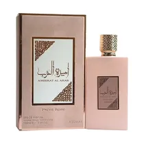 Perfume Lattafa Asdaaf Ameerat Al Arab Prive Rose Eau de Parfum Feminino 100ML
