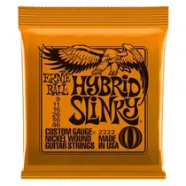 Ernie Ball Cuerda de Guitarra Hybrid Slinky Nickel Wound 2222 9-46