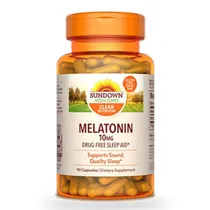 Suplemento Melatonina Sundown 10MG 90 Caps