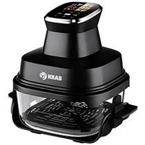 Fritadeira Elétrica Krab KBFV40 4L / 110V - Preto