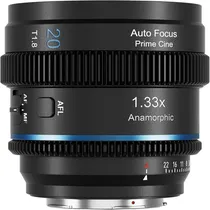 Lente Sirui 20MM T1.8 Anamorphic Sony-e 20AF133X-En