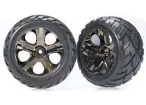 Roda Traxxas All-Star 2.8" BLK CHRM/Anaconda (Jato 3.3) 3776A