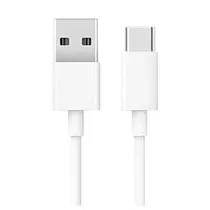 Cabo Xiaomi SJX14ZM Type-C A USB Macho 1M - Branco