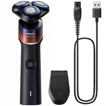 Barbeador Philips Shaver 5000X Series X5012/05 Portátil - Azul/Laranja