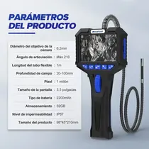 Boroscopio Cámara Inspección Sate 1M USB Smartphone/1080P/IP67/LED A-GL931