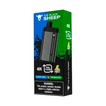 Pod Descartável Black Sheep 40K Blueberry Bubblegum / Sour Green Apple