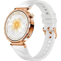 Relógio Smartwatch FTX AM35-GG 42 MM - Dourado/Cinza