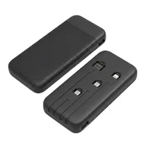 Cargador Portatil Ecopower EP-C803 12000MAH 3 En 1 - Black