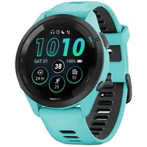 Relógio Smartwatch Garmin Forerunner 265 46 MM - Aqua/Preto (010-02810-02)