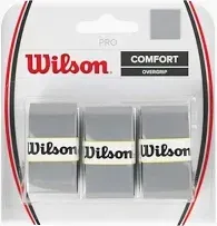 Wilson WRZ471718 Overgrip Ultra Grip Wrap 3PZS Gray