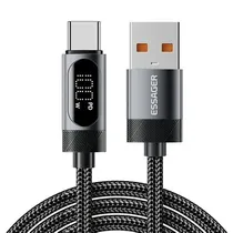 Essager Cable EXCT-MLA0G-P USB/TPC Grey